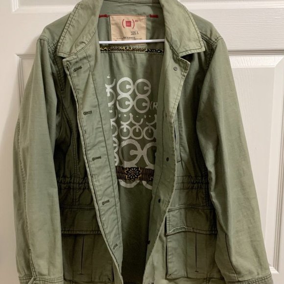 Gap Limited Edition (Product) Red Utility Jacket - Picture 2 of 9